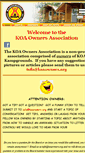 Mobile Screenshot of koaowners.org
